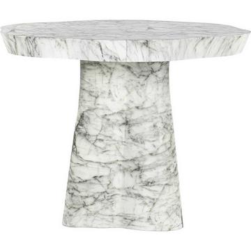 Esstisch Rockyard rund 100 white marble