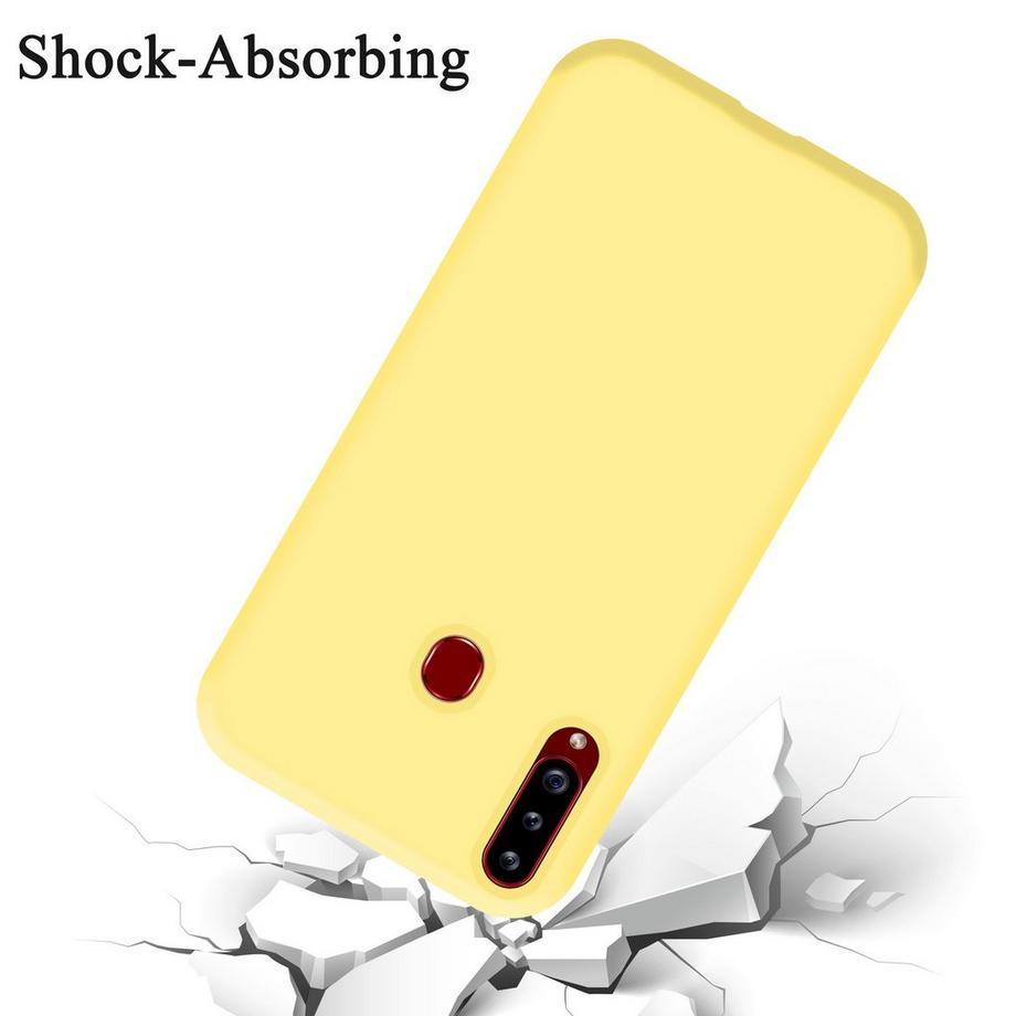 Cadorabo  Hülle für Samsung Galaxy A20s TPU Silikon Liquid 
