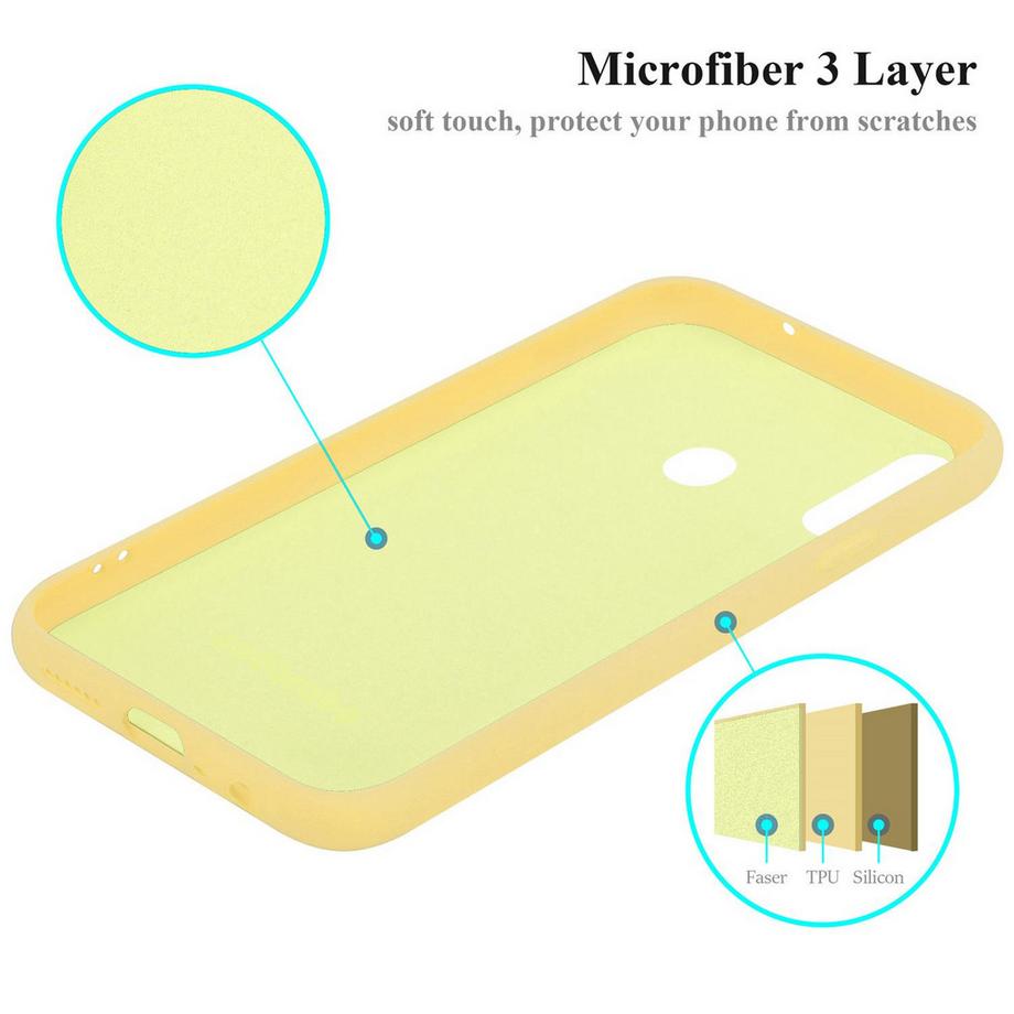 Cadorabo  Hülle für Samsung Galaxy A20s TPU Silikon Liquid 