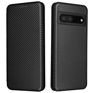 Google Pixel 7 Pro - Carbon Look Flip Case