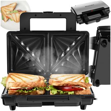 Sandwichmaker SK1000W, antihaftbeschichtet, hitzebeständig