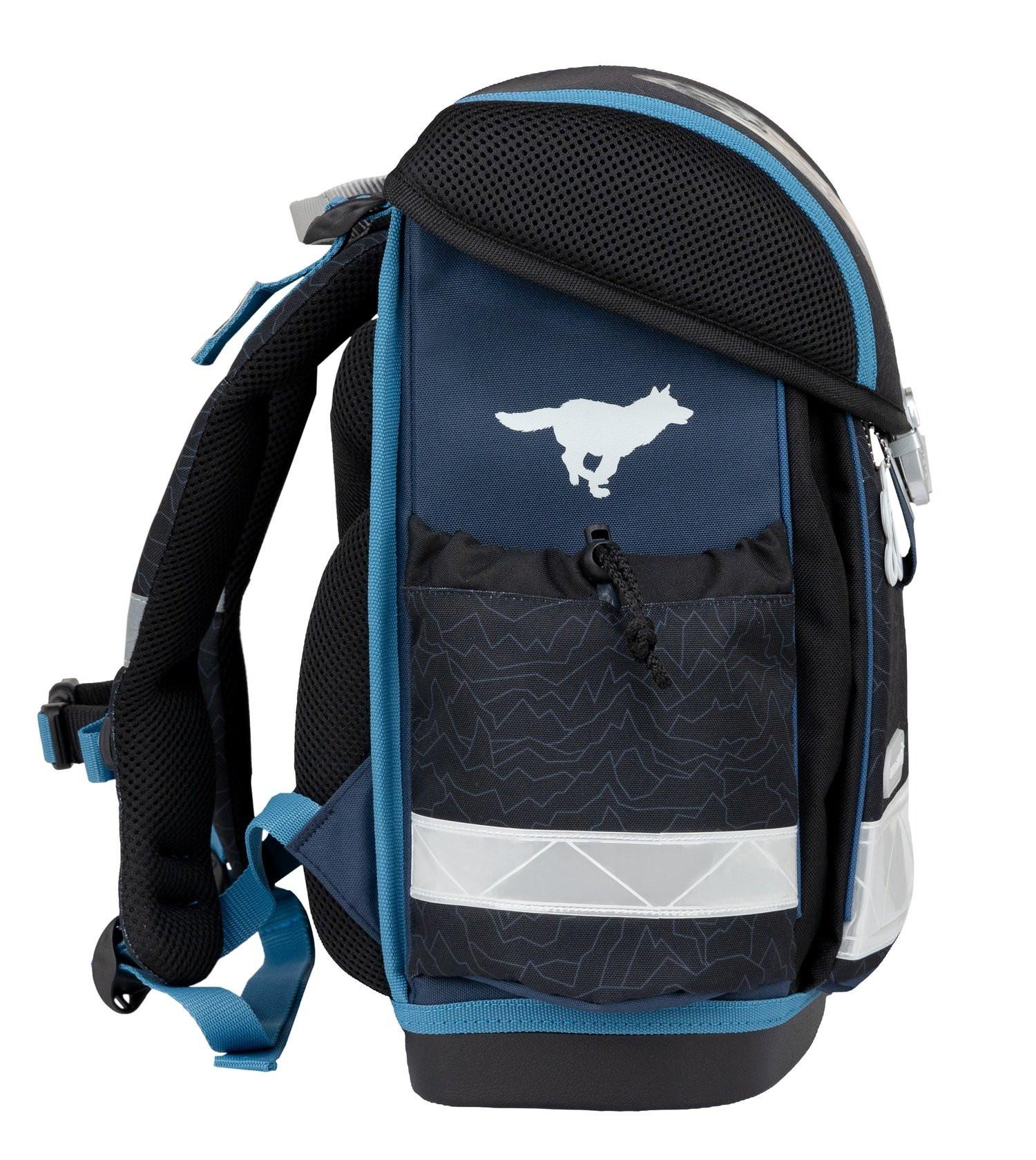 Belmil  CLASSY Schulrucksack-Set Wolves Pack 