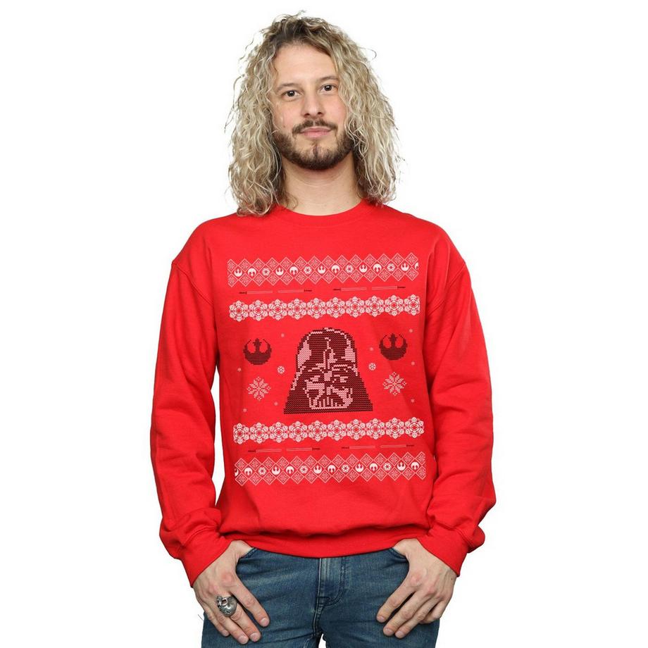 STAR WARS Star Wars Darth Vader Christmas Sweatshirt Coupe Ajustée  