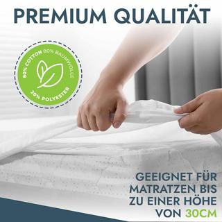 Mara Vital Protège-matelas Protège-matelas imperméable, respirant et lavable  