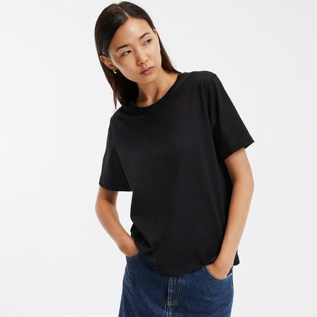La Redoute Collections Rundhals Kurzarm T-Shirt  