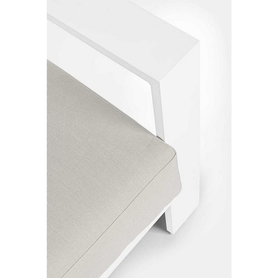 mutoni Garten Sitzgruppe Baltic mit Kissen weiss (4-teilig)  