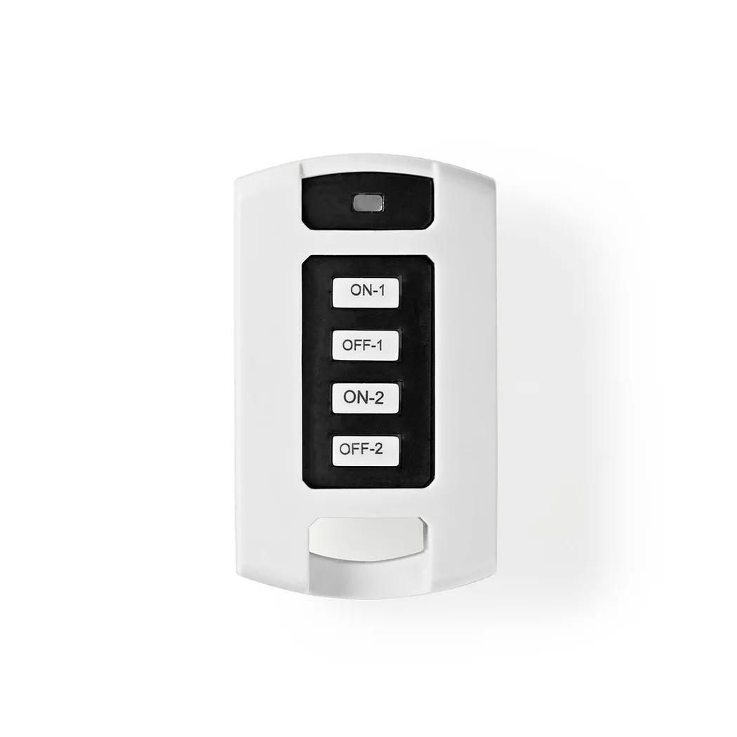 Nedis RF Smart Remote - remote control - black / white