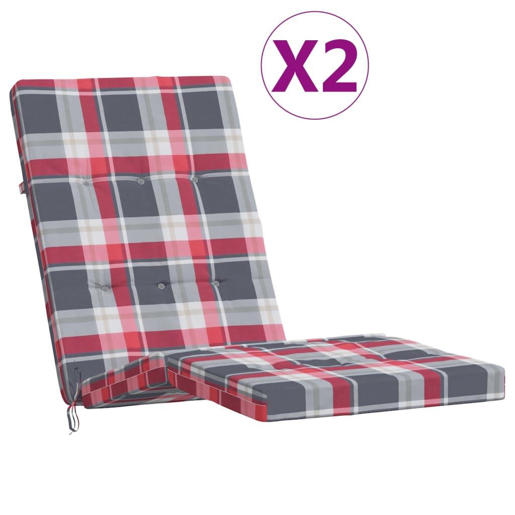 VidaXL Coussin de chaise longue tissu  