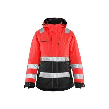 reflektierende gefütterte wasserdichte jacke damen