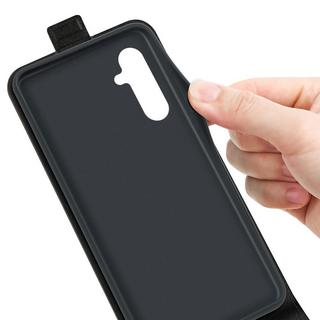 Cover-Discount  Galaxy A54 - Classic Flip Case verticale nero 