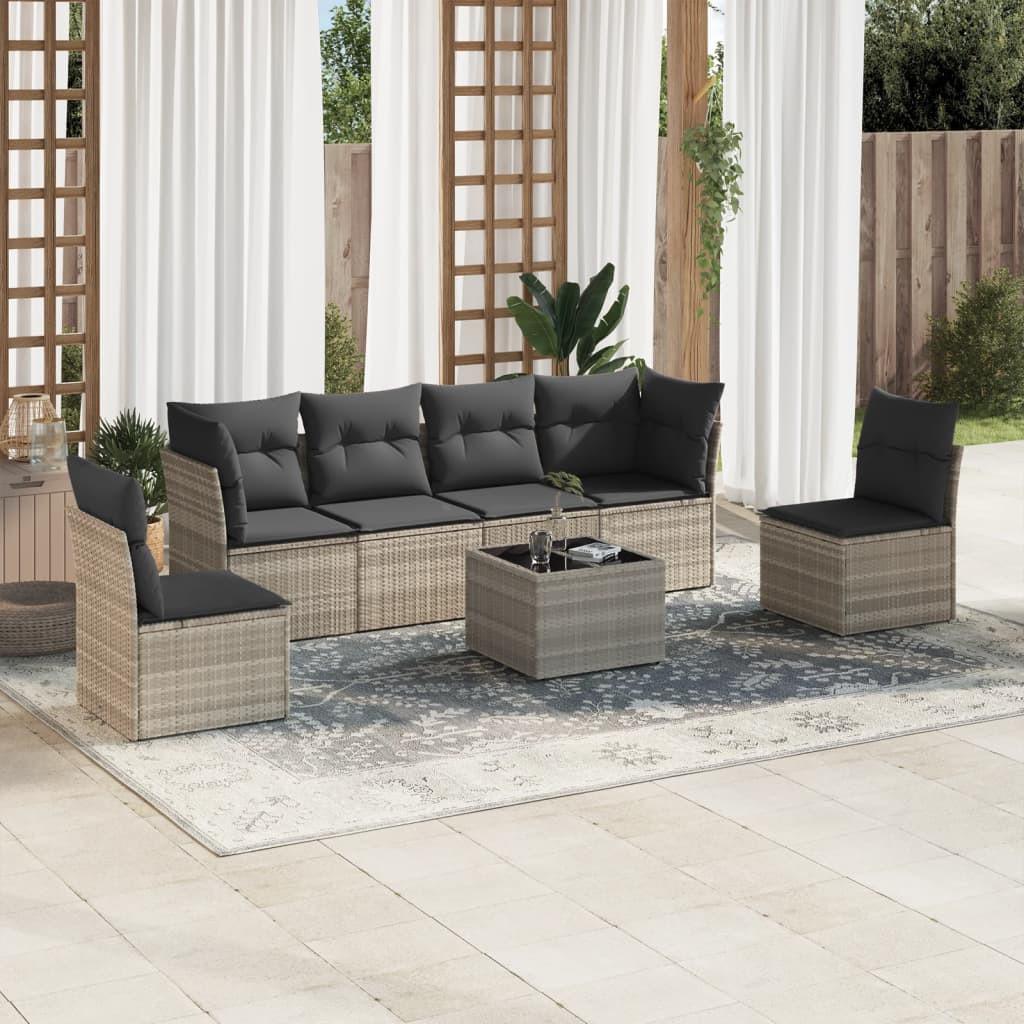 VidaXL Garten sofagarnitur poly-rattan  