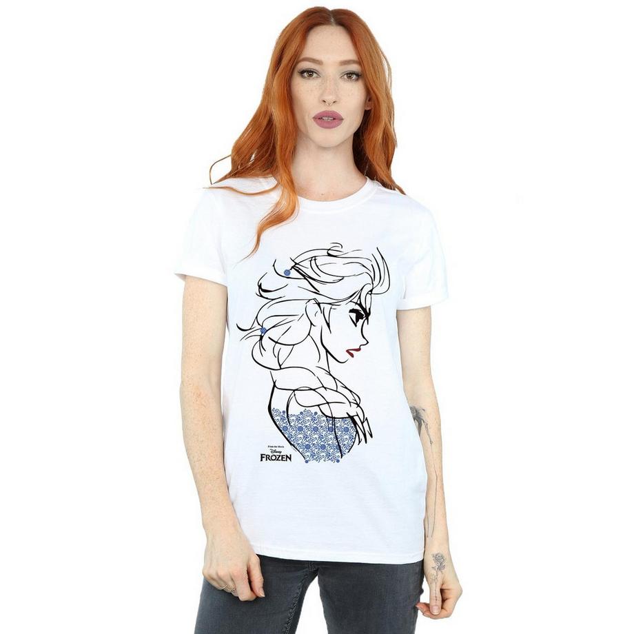 Disney Frozen Elsa Outline T-Shirt  