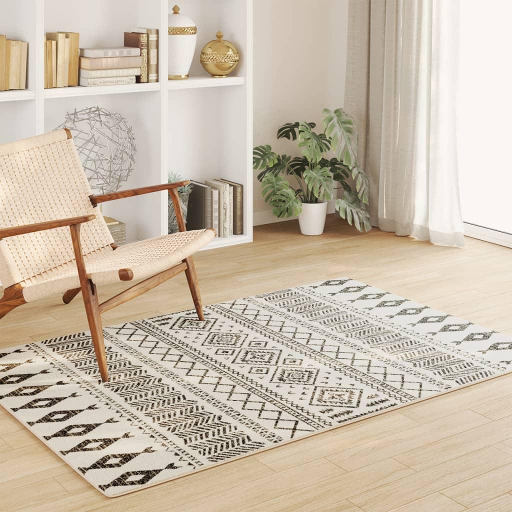 VidaXL Tapis d’intérieur et d’extérieur tissu  