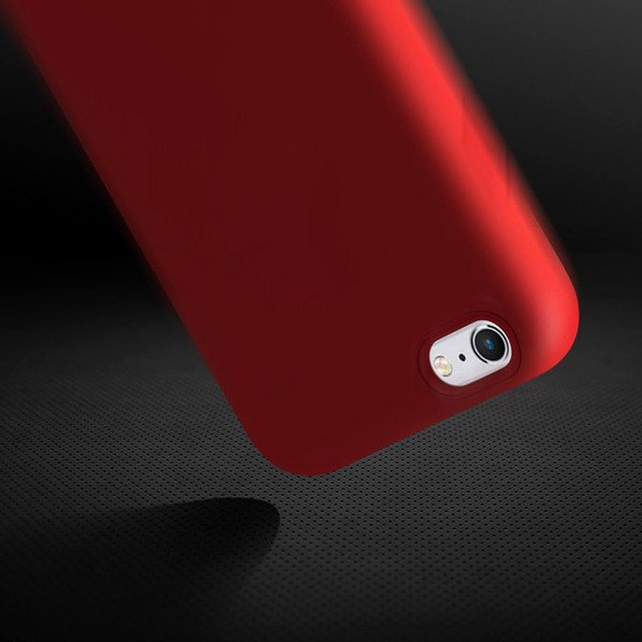 Avizar  Soft Touch Hülle Apple iPhone 6/6S Rot 