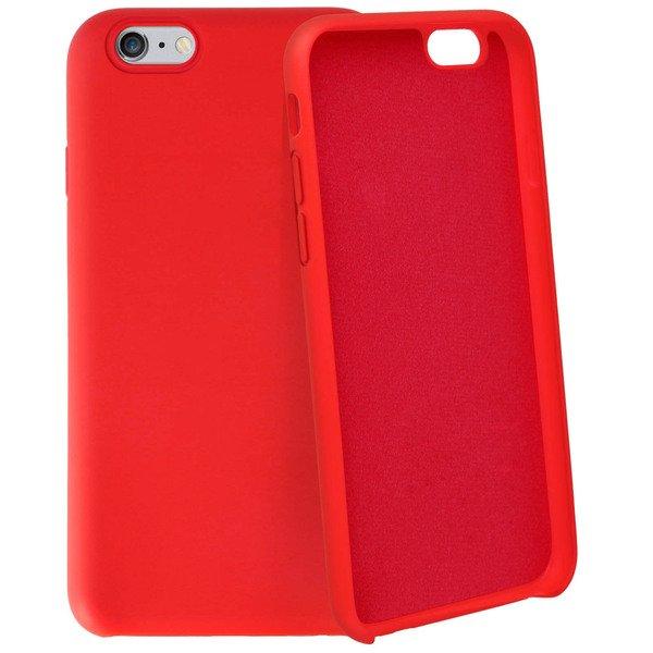 Avizar  Coque Soft Touch iPhone 6/6S Rouge 