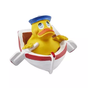 Lanco Toys 1043 Bad-Spielzeug-Aufkleber Badeente aus Gummi Mehrfarbig