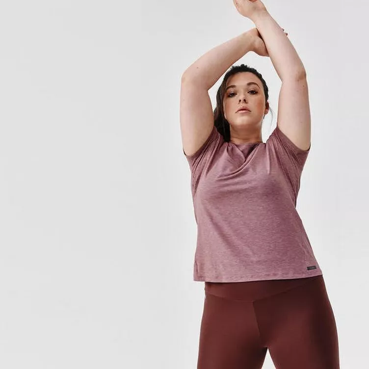 KALENJI Laufshirt kurzarm atmungsaktiv Soft Damen braunonline kaufen MANOR