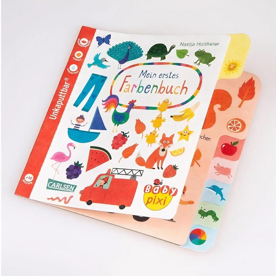 Baby Pixi (unkaputtbar) 79: Mein erstes Farbenbuch Holtfreter, Nastja; Holtfreter, Nastja (Illustrationen) Gebundene Ausgabe 