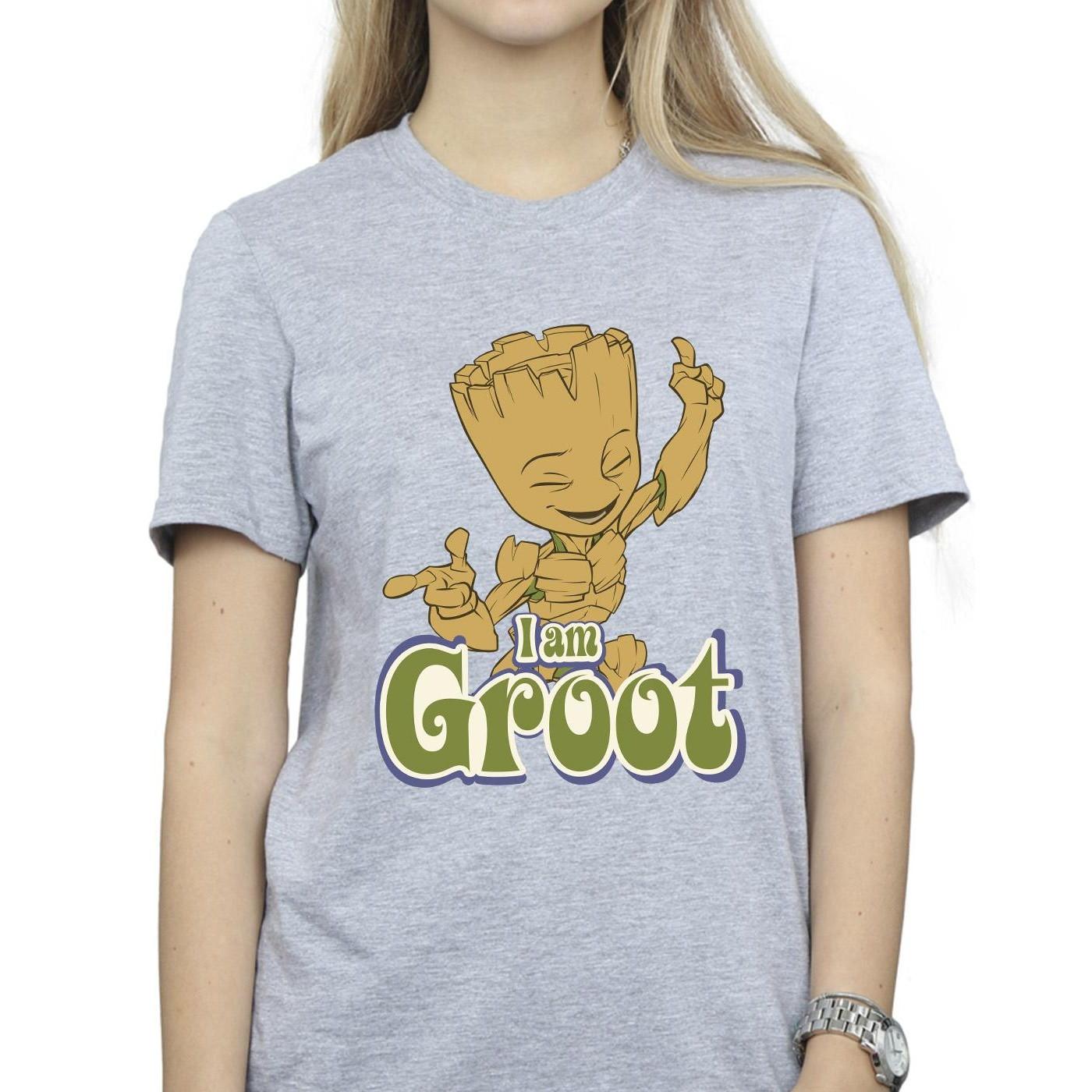 Guardians Of The Galaxy I Am Groot Grafik T-Shirt  