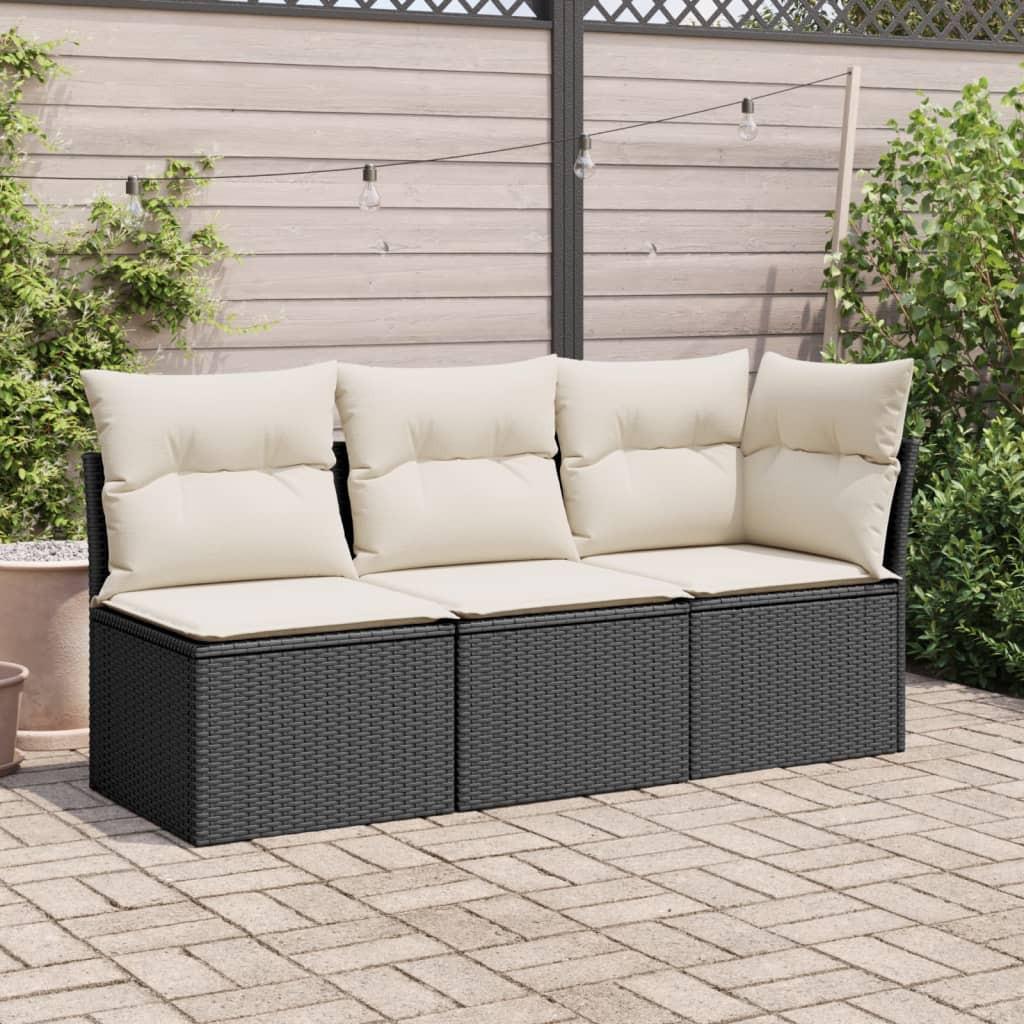 VidaXL Gartensofa poly-rattan  