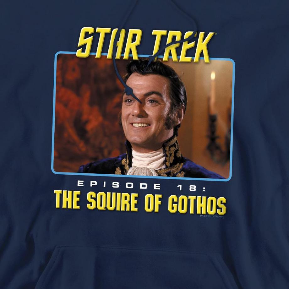Star Trek The Squire of Gothos Felpa con Cappuccio  