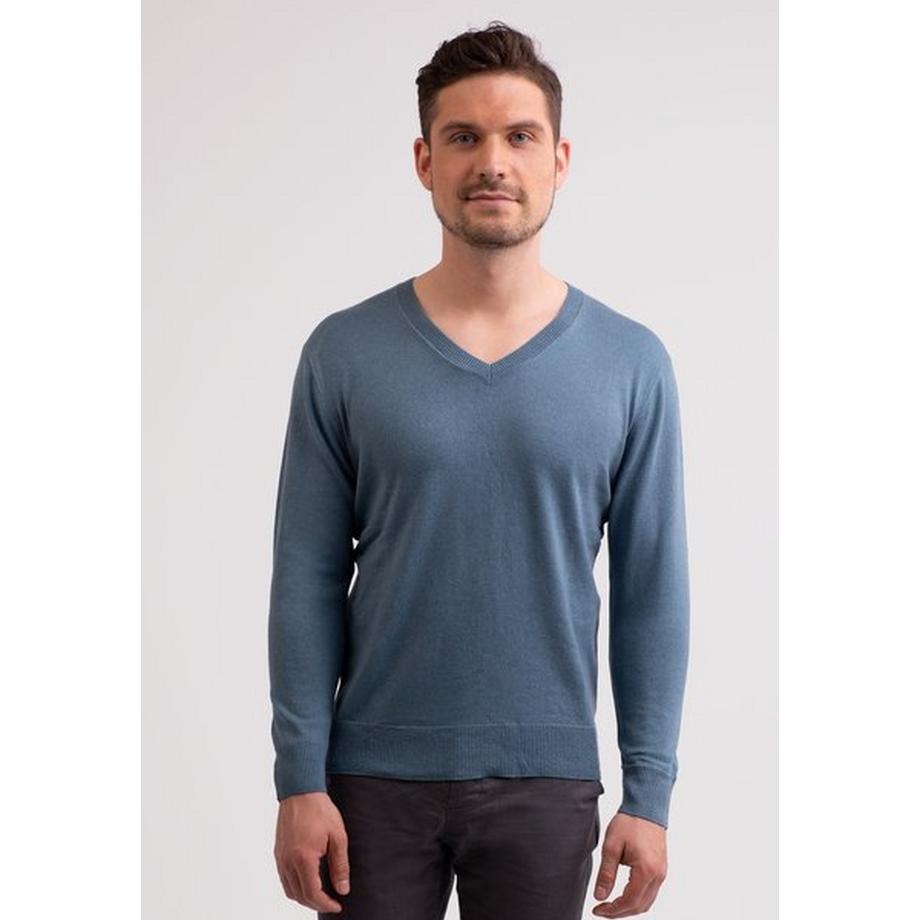 CASH-MERE.CH Kaschmir V-Ausschnitt Pullover  