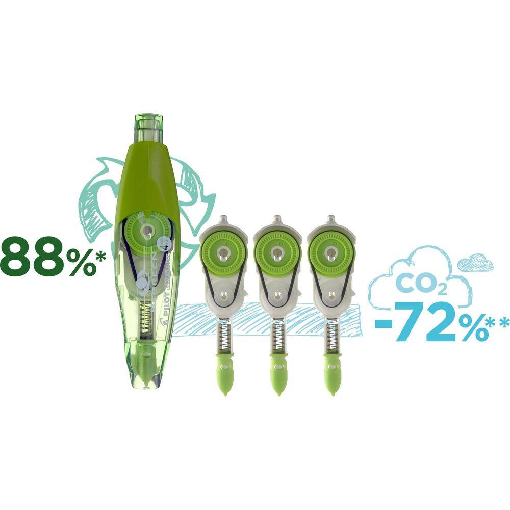 Pilot PILOT Refill für Korrekturroller ECTRF15K4 4mmx6m, WHITELINE Begreen  