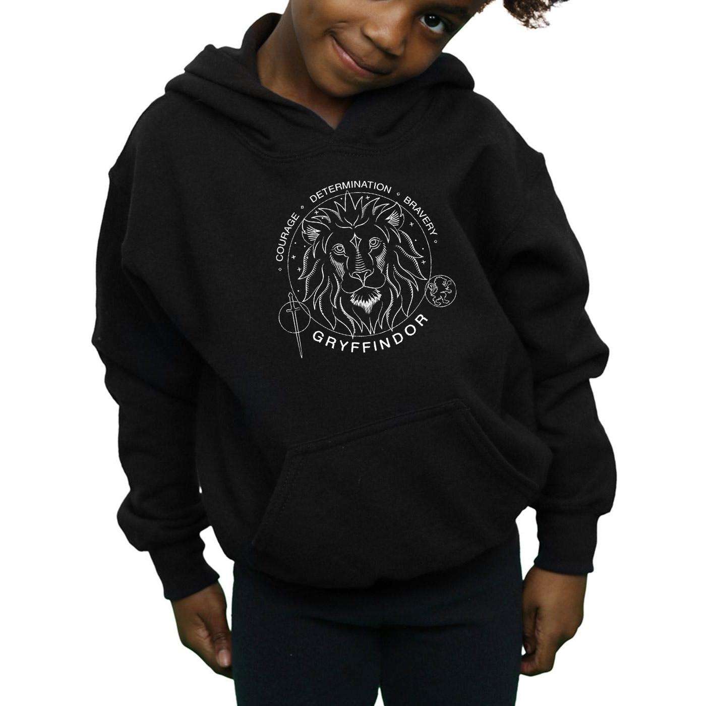 HARRY-POTTER  Sweat à capuche GRYFFINDOR 