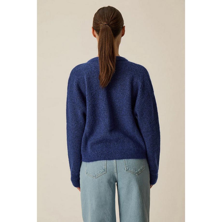 Des Petits Hauts Cardigan Col Rond Boutonné  