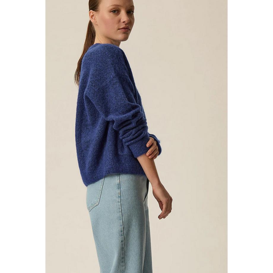 Des Petits Hauts Cardigan Col Rond Boutonné  
