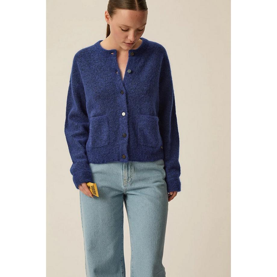 Des Petits Hauts Cardigan Col Rond Boutonné  