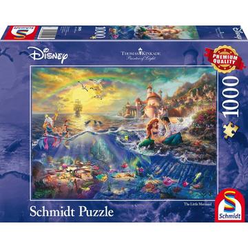 Schmidt Disney Little Mermaid, Ariel, 1000 pièces - Casse-tête - 12+.