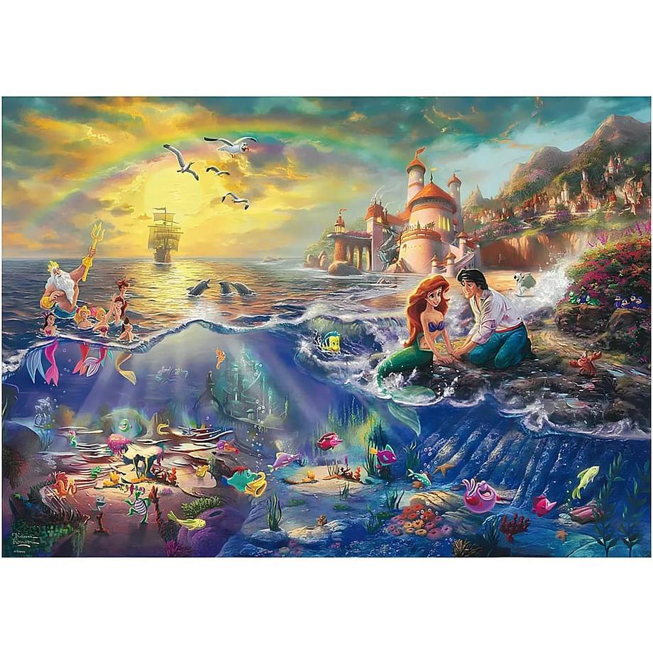 Schmidt Spiele  Schmidt Disney Kleine Meerjungfrau, Ariel, 1000 Teile 