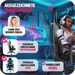 Tectake Premium Racing Bürostuhl Twink  