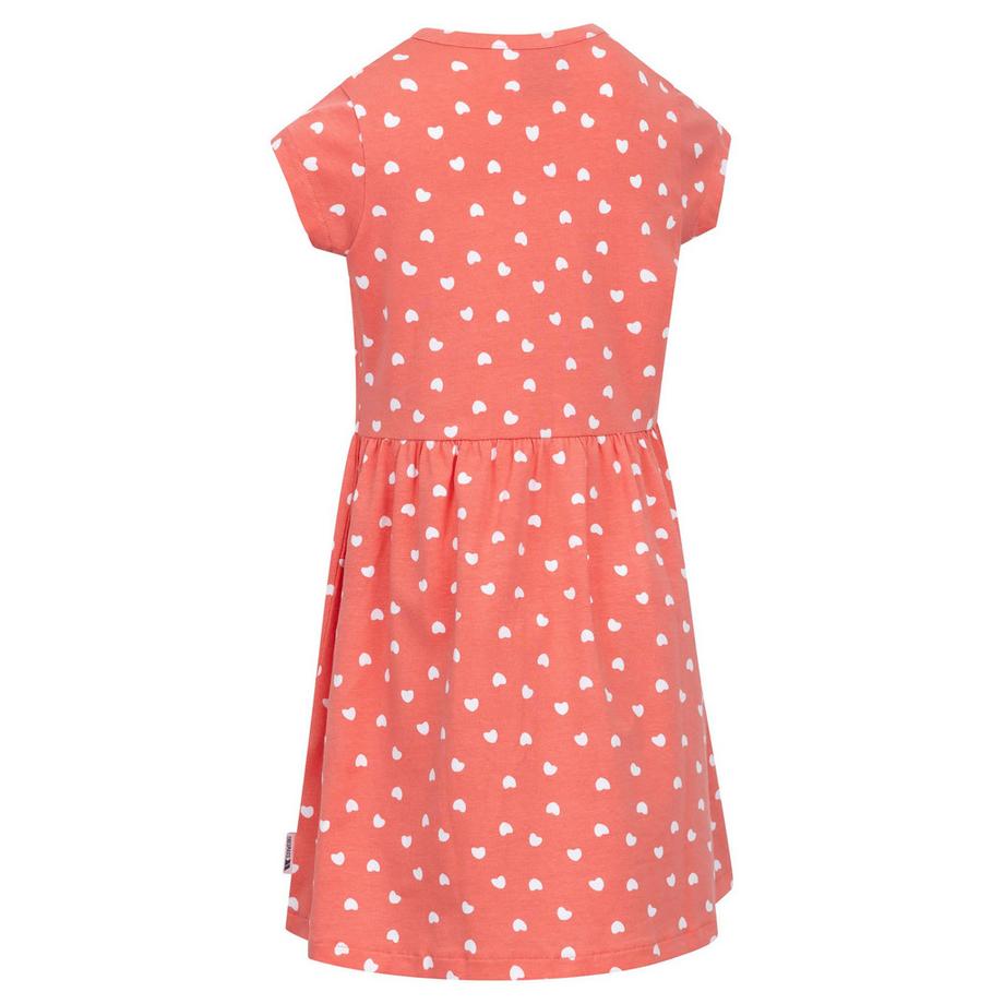 Trespass  Happiness Vestito Cuore Maniche Corte Ragazze 