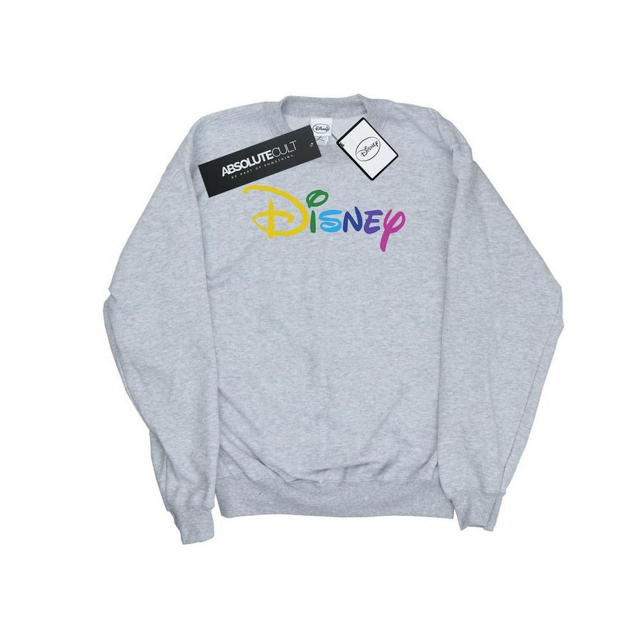 Disney Rainbow Logo Regular Fit Sweatshirt  