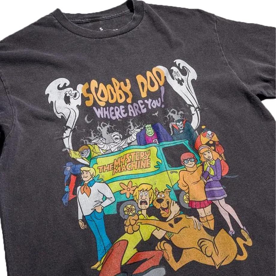 Scooby-Doo Scooby Doo Where Are You T-Shirt Lavaggio Vintage  