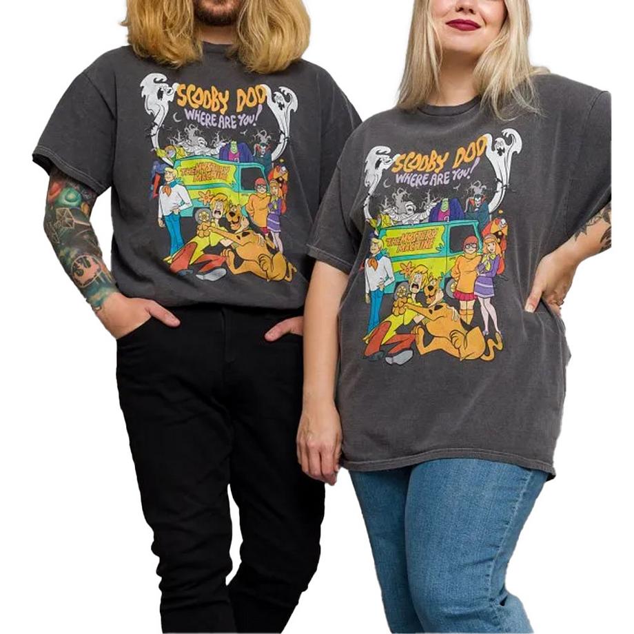 Scooby-Doo Scooby Doo Where Are You T-Shirt Lavaggio Vintage  