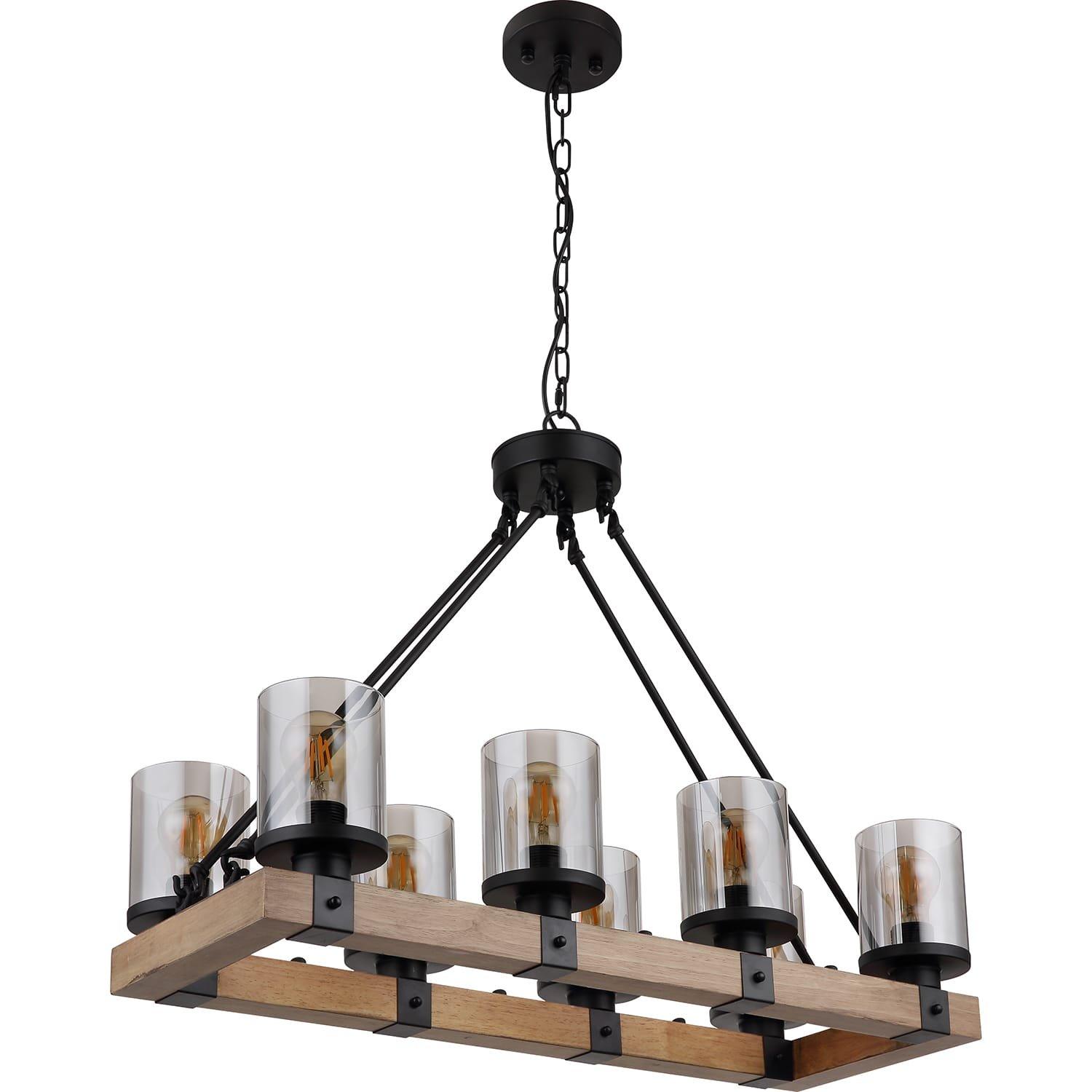 mutoni Hängeleuchte Leila Metall  matt 8xE27  