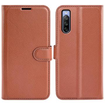 Sony Xperia 10 Iv - Etui En Similcuir