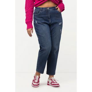 Ulla Popken  Mom jeans dal taglio casual a cinque tasche 