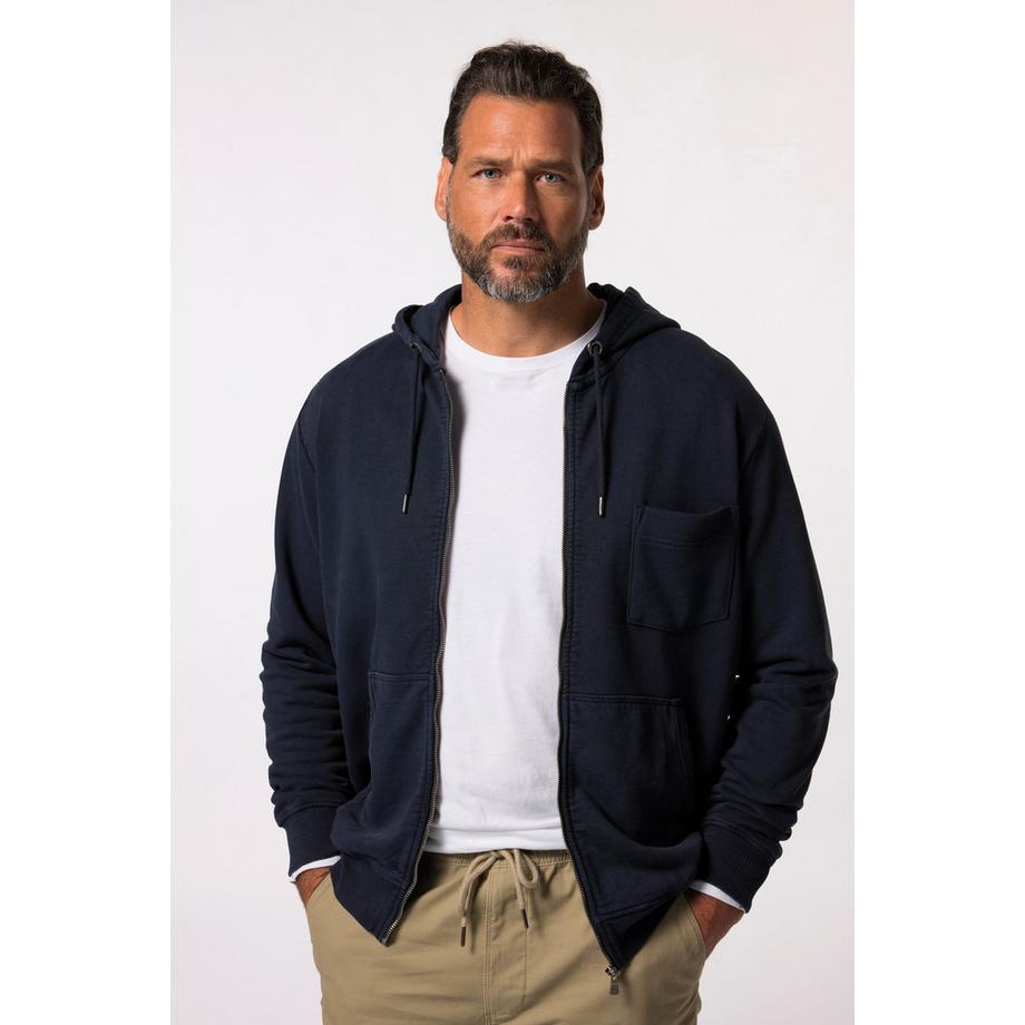JP1880 Hoodie-Jacke Vintage Look  