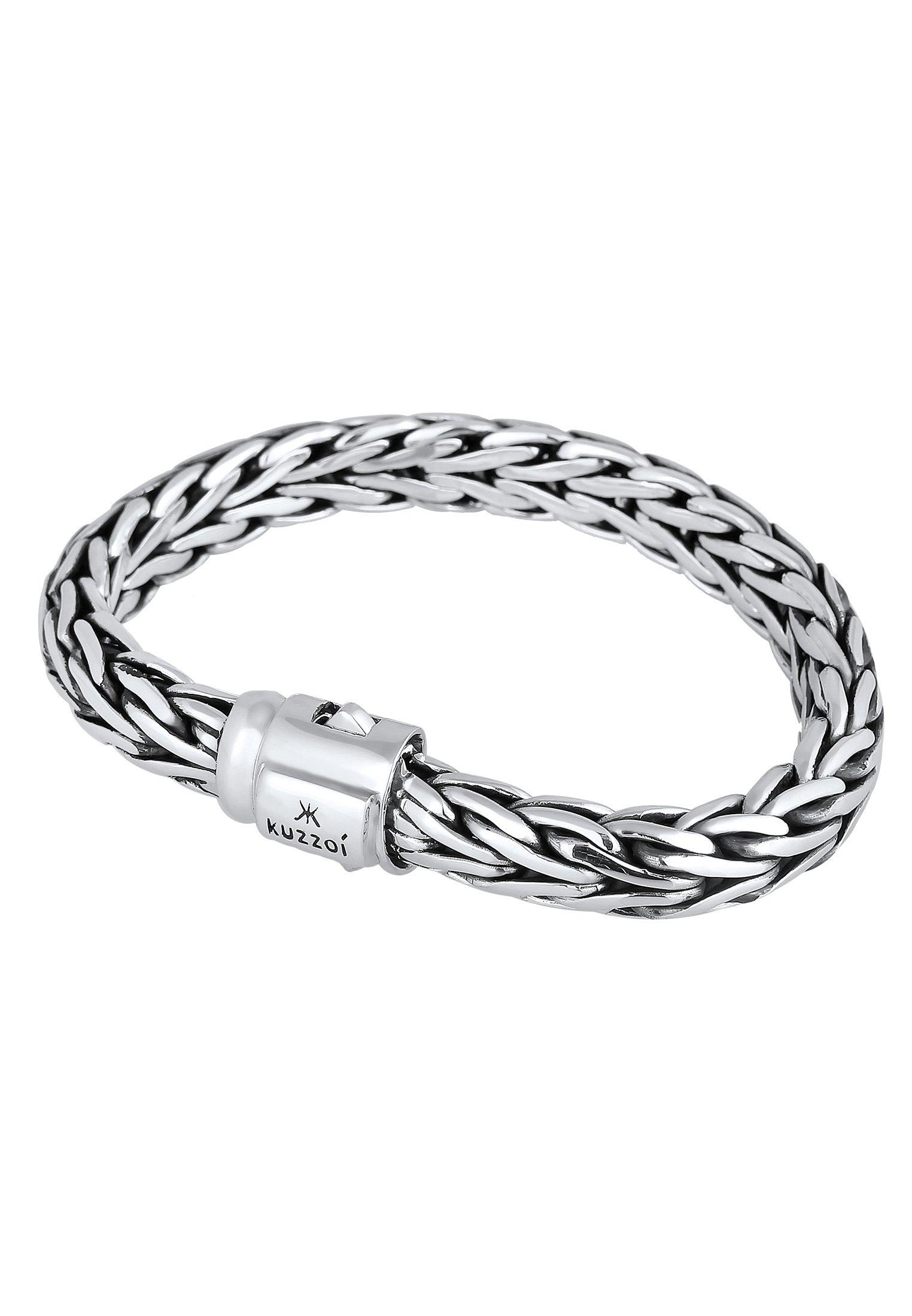 Kuzzoi  Bracelet Hommes Maillons Basic Fermeture De Boîte 