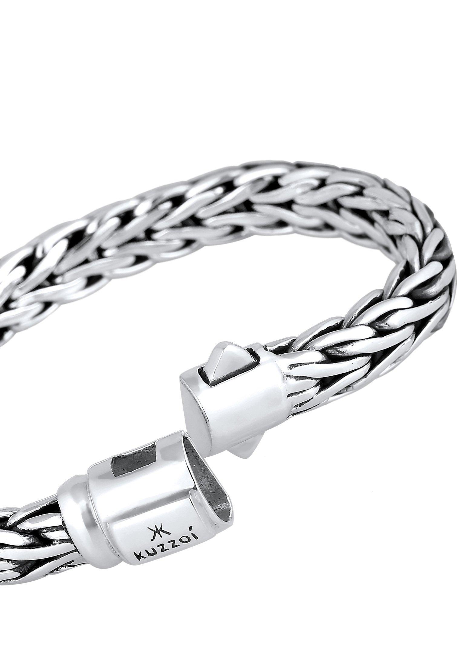 Kuzzoi  Bracelet Hommes Maillons Basic Fermeture De Boîte 