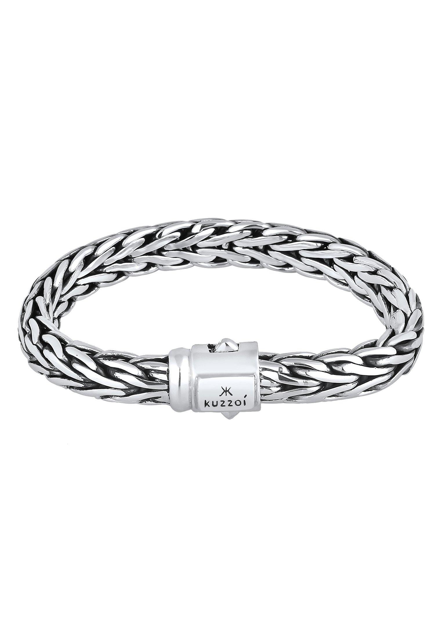 Kuzzoi  Bracelet Hommes Maillons Basic Fermeture De Boîte 