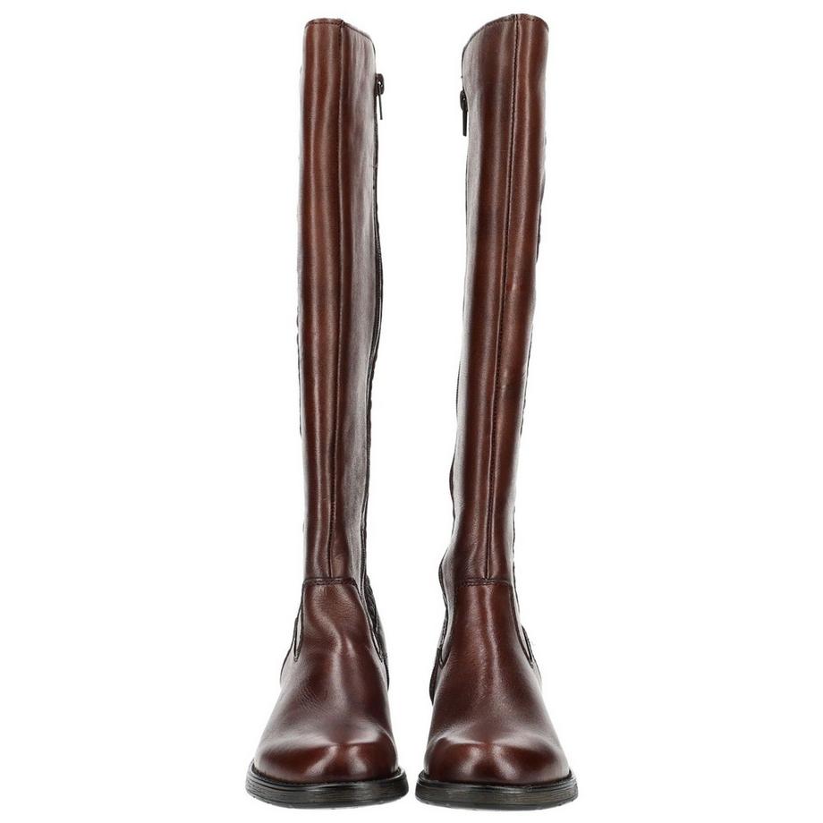 Rieker Bottes Hautes avec Fermeture Éclair Latérale  