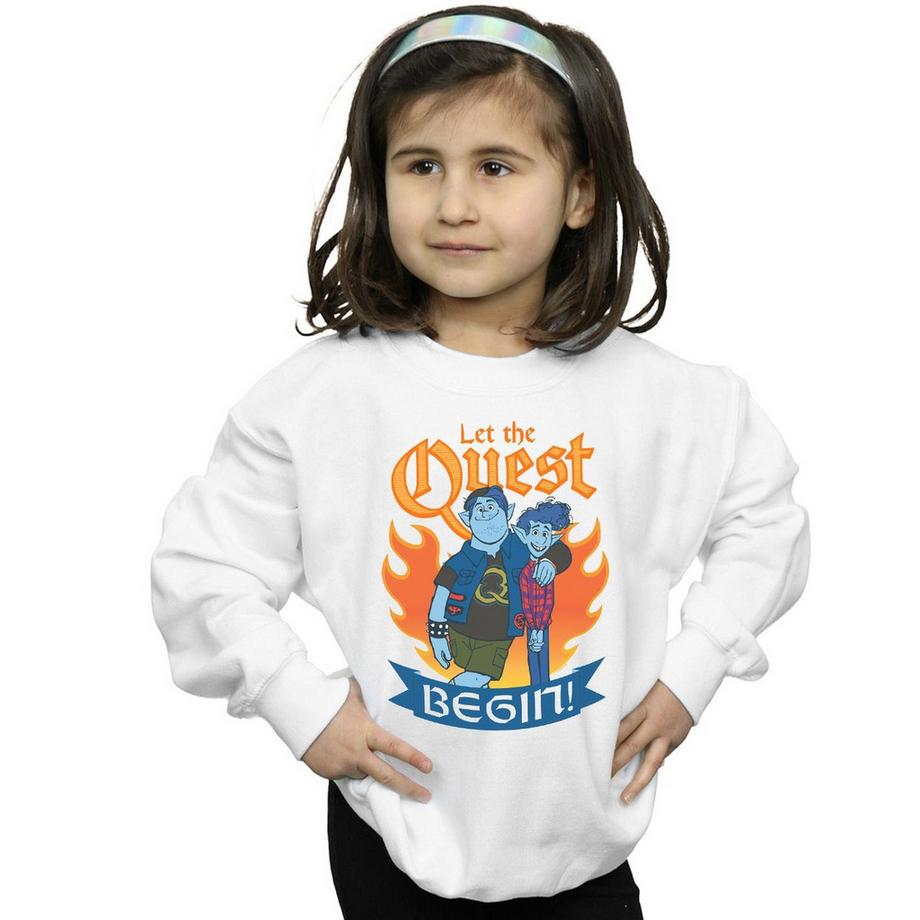 Disney  Onward Let The Quest Begin Sweatshirt 