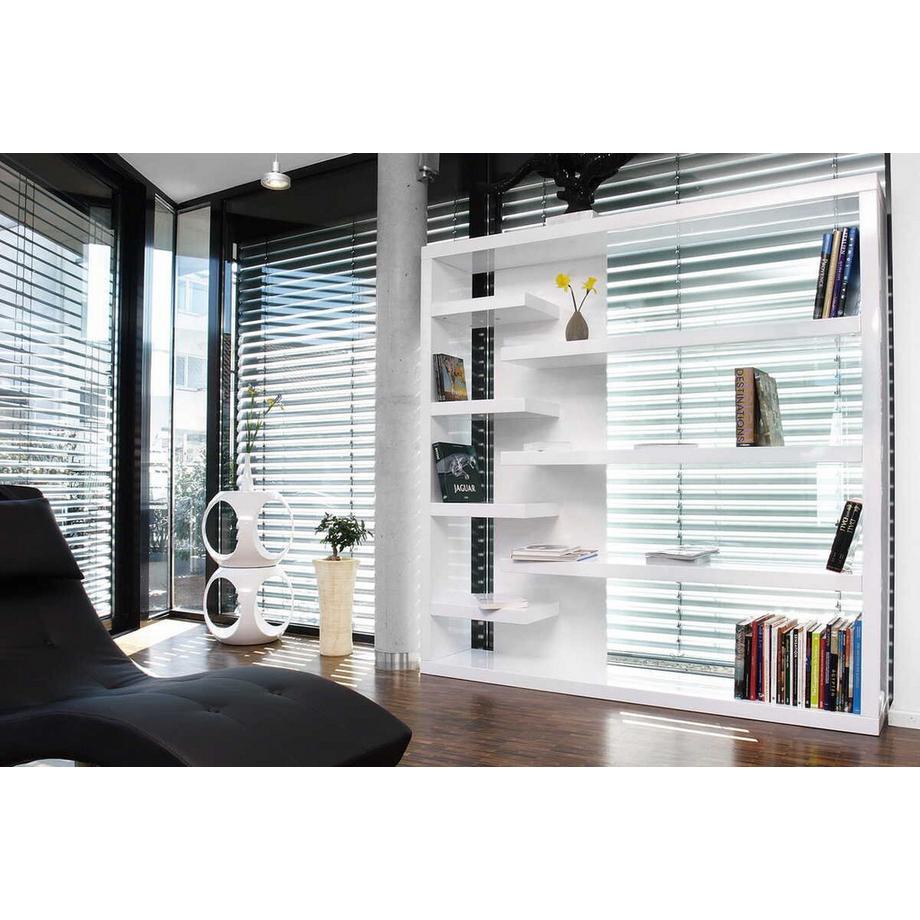 mutoni Raumteiler 200x35x200cm weiss  