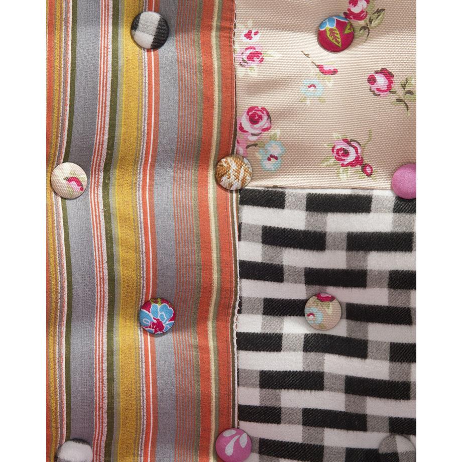 Beliani Poltrona en Tessuto Boho MANDAL  