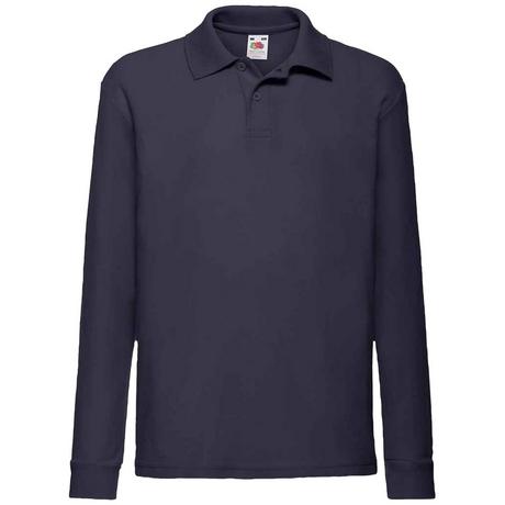 Fruit of the Loom  Langarm Pique Polo Shirt 